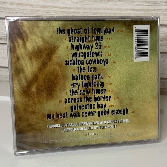 Bruce Springsteen The Ghost of Tom Joad Album Audio CD New - Picture 3 of 3